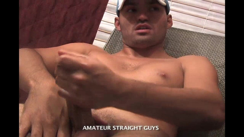 Jay's Amateur Straight Guys: Swarthy heteroseksüel adam Trey