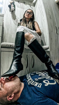Divine Humiliation - Sharp Boots on the Slave