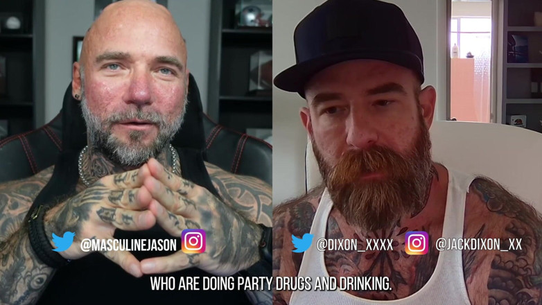 Raw and Uncensored with Masculine Jason: The Problems in the Gay Community with Jack Dixon - Grumpy...