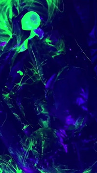 Rubber Double Fisting with Uv Slime