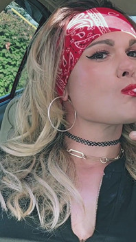 Kylie Babes Smoking Fetish Car Play