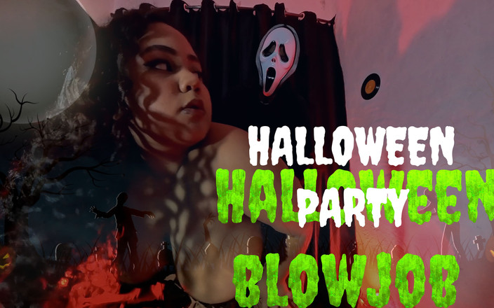 Pamela Panda: トリック・オア・トリート?彼は私に尋ね、私はおやつを選び、ミルクを入れました