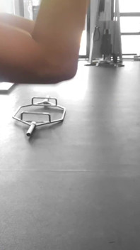 Wifey Working Out in the Gym