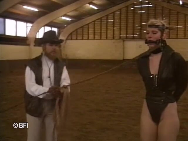 Hardcore slave sex: Punishing action on the ranch