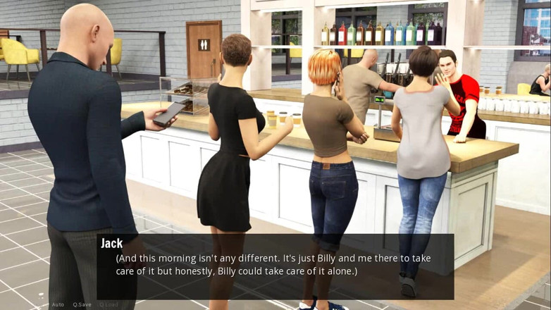 Dirty GamesXxX: Een man voor iedereen: Billy's Love, coffeeshop - afl. 6
