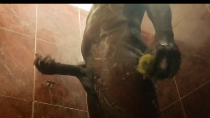 Bbc-godaddy: BBC Shower Can Stroking His Dick for His Baby After...