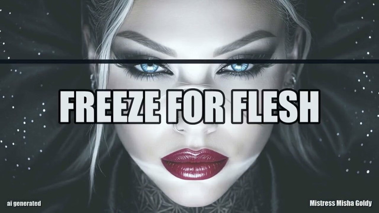 Goddess Misha Goldy: Screen Over Skin Stroke for the Glow, Freeze for Flesh
