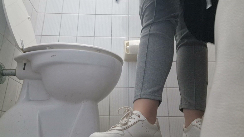 Nicoletta Embassi: Restroom Tension Privacy Behind the Closed Door