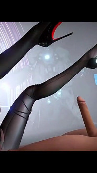 3 boyutlu kızıl tanrıça: kavisler uyanıyor - 3 boyutlu animasyon hentai