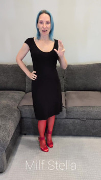 Little Black Dress & Red Heels