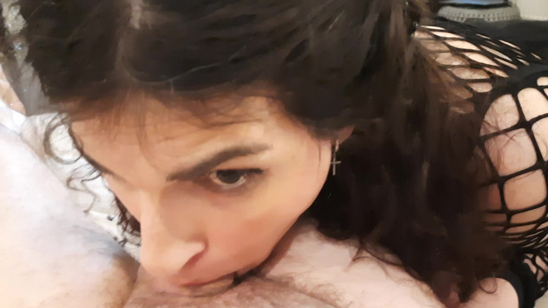 Disciplinater: Sissy Bitch Sucks Master's Cock