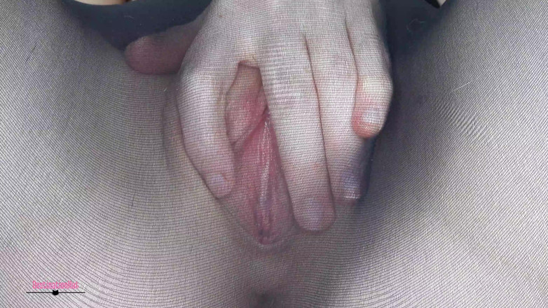 Destination Kat: Schwarze nahtlose strumpfhose