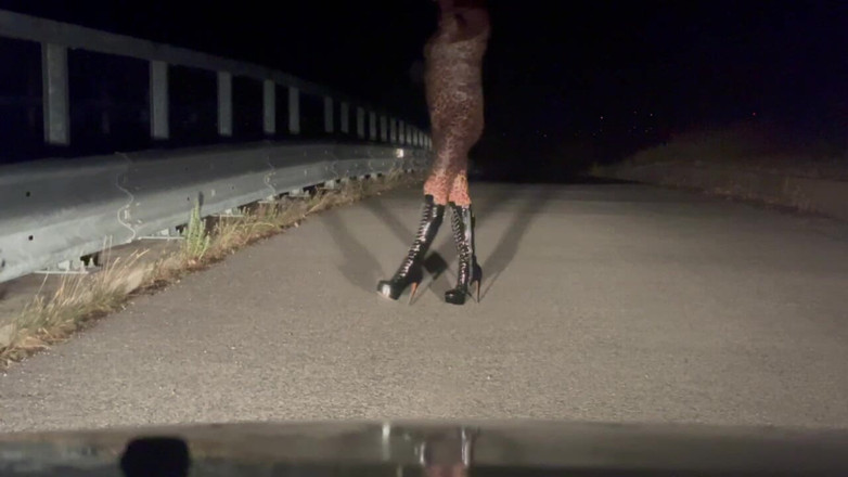 PervyLara: Leopard Catsuit