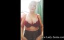 Lady Sonia: Lady Sonia - Selfie szatnia wideo