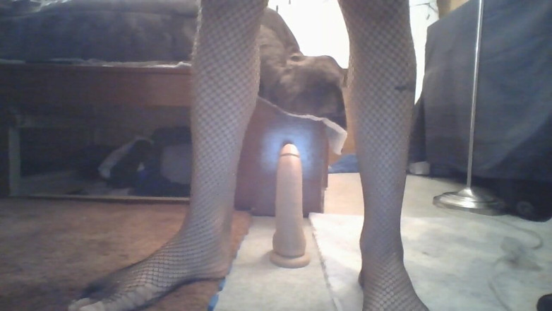 Nikka's House: CD rides big dildo
