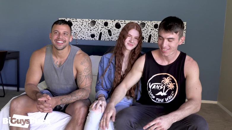 Bi Guys Fuck: Real Life Couple Try Bi-sex with Latino King
