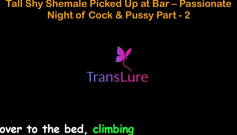 TransLure: English Audio Sex Story - Tall Shy Shemale Picked up at...