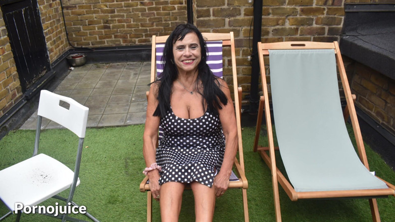 Cheeky UK girls: Deep Throat Granny Meets Her First Thick Black Cock Starring...