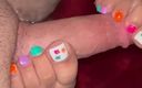 Latina malas nail house: Toejob e footjob em banheira de hidromassagem