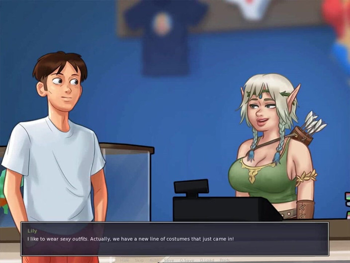 Dirty GamesXxX: Summertime Saga: Tits out, fixing the pipe Ep.22