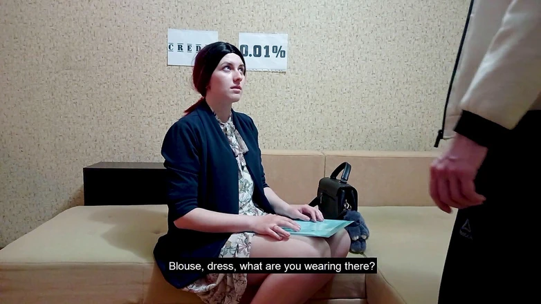 SweetAndFlow: Wife came to compensate her husband loan with a pussy