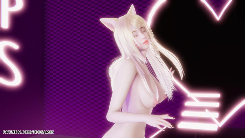 3D-Hentai Games: [mmd] Hellovenus - stickysticky ahri, сексуальна гола танцювальна ліга легенд хентай без цензури 4k 60 кадрів в секунду