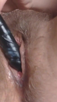 De aproape, futai cu un vibrator negru