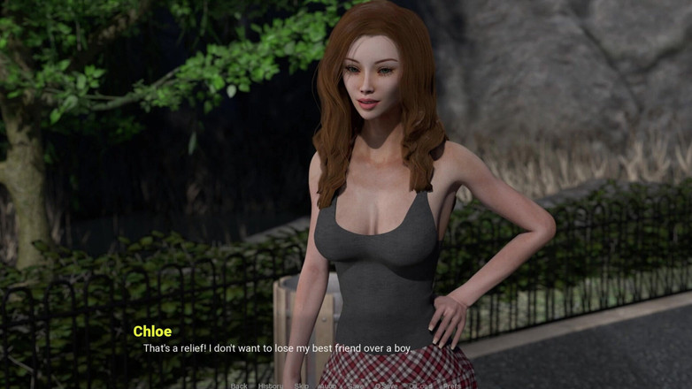 3D Cartoon Porn: Pryč z domova - Liam šuká Chloe za stromem v riskantním parku