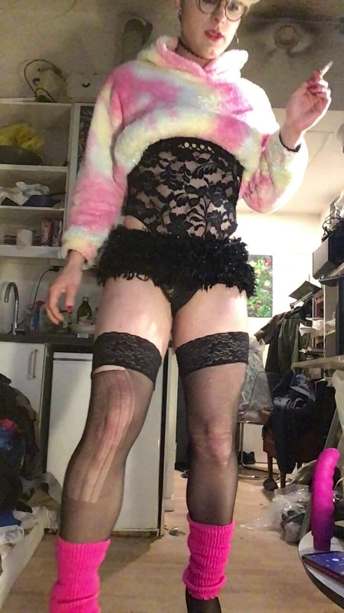 Sissy Cindy Slut: Banci Fag Whiteboi Jes Brinch