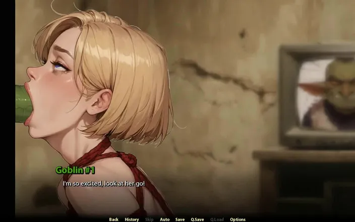 Dirty GamesXxX: Moonripple Lake: Hot Blondie in the Glory Hole - Episode 9
