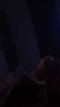 Masturbating and Moaning Pleasurably Until Orgasm.
