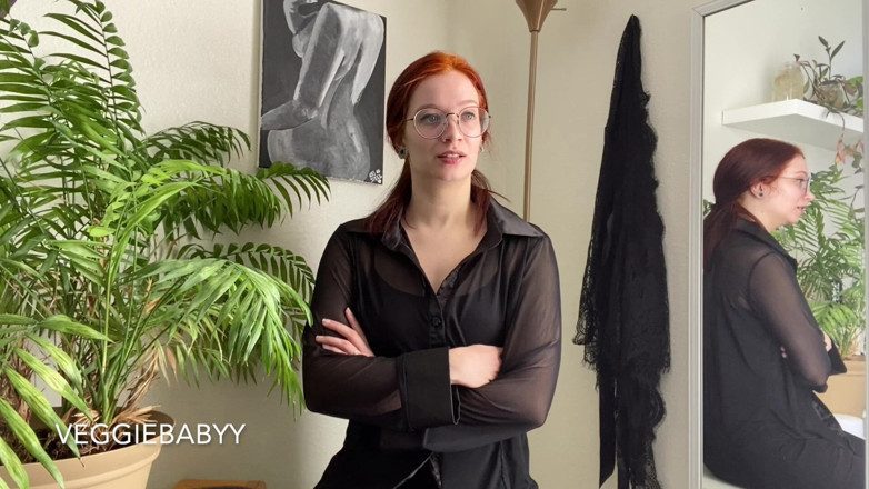 Veggiebabyy: Der assistent des lehrers wurde zur tussi