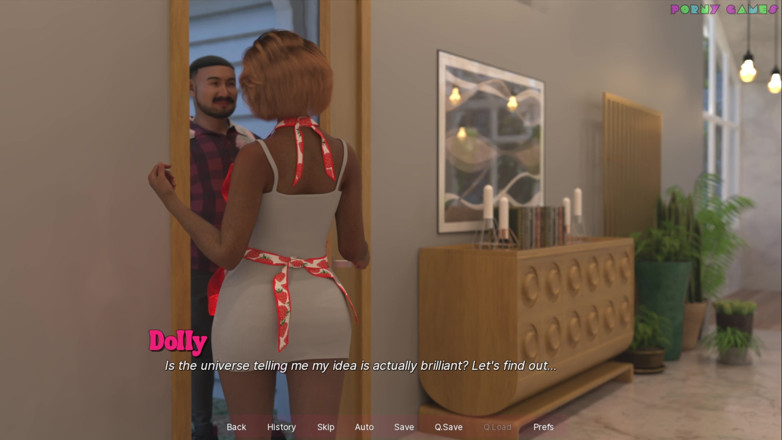 Porny Games: Свпаривательная вечеринка Dolly на два лизания пекарни - неверная жена стремится быть кримпаем и оплодотворена незнакомцем, счастливым дояком 11