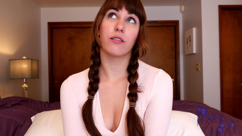Princess Leia: Webcam fun with stepdad