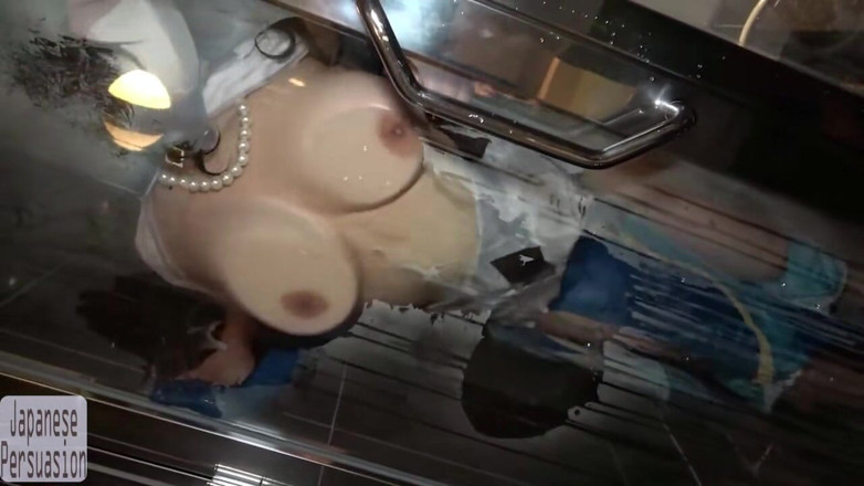 J-Girls Club: Slime Titsjob Fantasy Busty Cosplay Kráska si užívá měkký a...