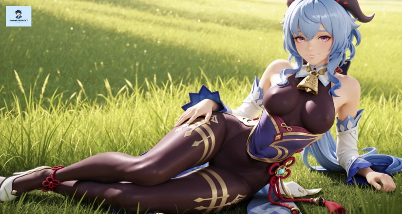 Animatedfeet: Genshin Impact Ganyu Animated Anal Footjob Titjob
