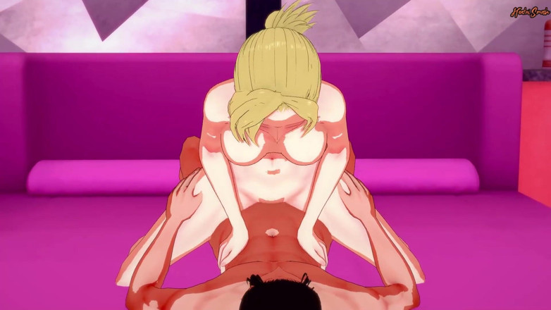 Hentai Smash: Annie Menunggang Zakar Eren Yeager Kemudian Dapat Creampie Nelson - Mogok...