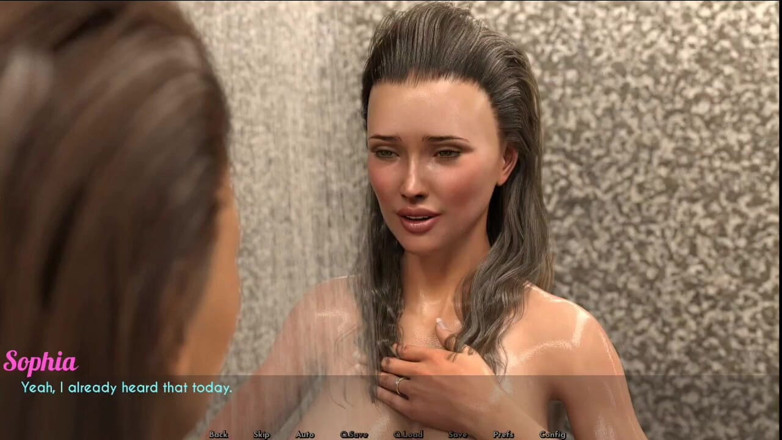 Johannes Gaming: AWAM #36 Sophia and Ellie shower together