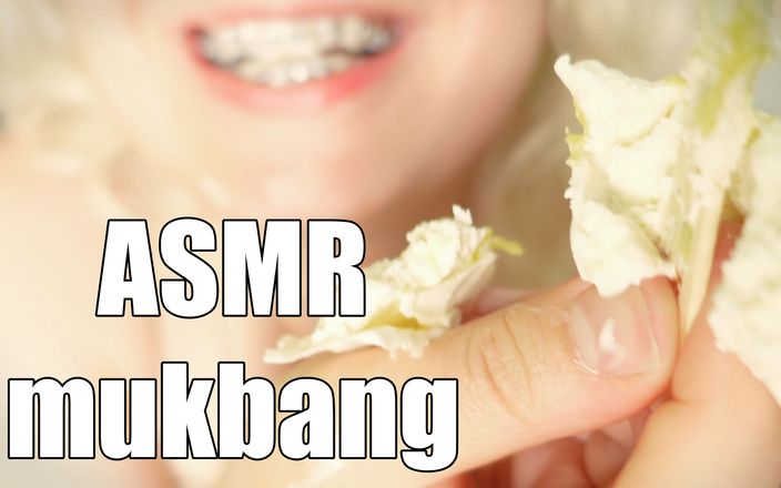 Arya Grander: 牙箍恋物癖，吃牙箍ASMR视频