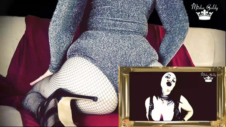 Goddess Misha Goldy: Předčasné ejakulační ponížení a silné šukání
