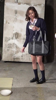 Female Students Tease and Denial, They Show off Panties and Pussies, and When Man Is About to Cum, They Walk Away Laughing