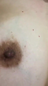 I Recorded Soraya Culona in Bed Caressing Her Big Tits and with Her Tight Shorts on Her Big Pussy