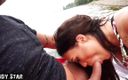 Andy Star: Mamada en el lago en un barco