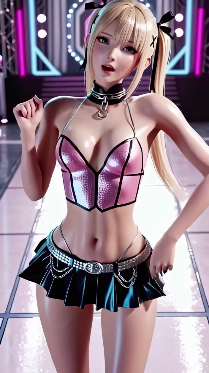 3D-Hentai Games: La danza rimbalzante di marie rose (t-ara - Roly-poli)