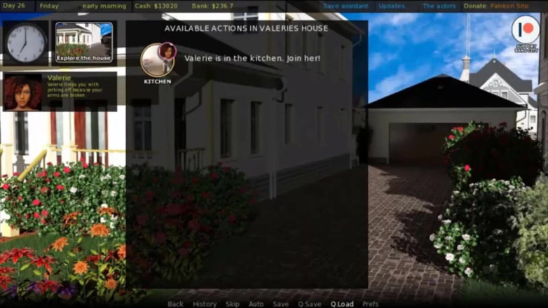 Visual Novels: BangCity, partie 26 - suce ma bite à travers une chaise