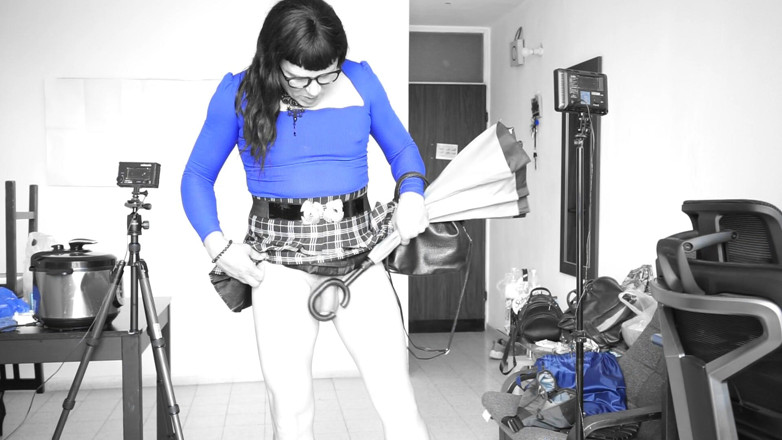 Voyager: Blue Boy Crossdressser