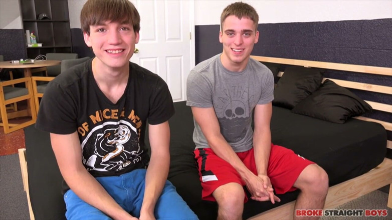 Broke Straight Boys: Brady Bennett впервые отсосали