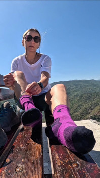 She Finally Took Them of