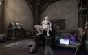 Wraith ward: Sensual gostosa mage cavalga pau de minotauro | Warcraft Hentai