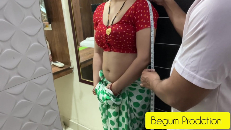 Rukshaar Begum: Bhabhi scopa con un sarto nel suo negozio